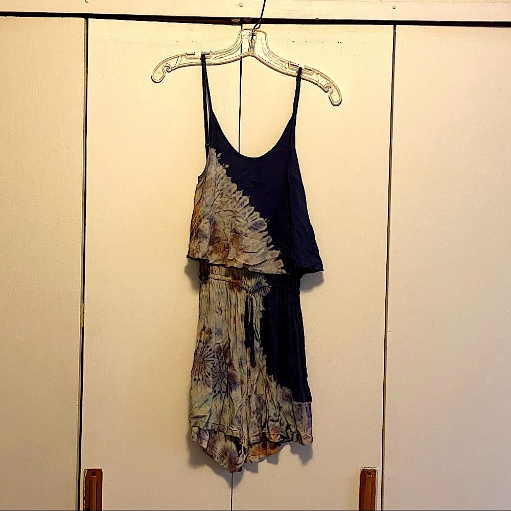 Tie dye romper